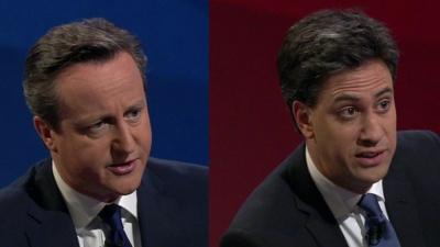 David Cameron and Ed Miliband