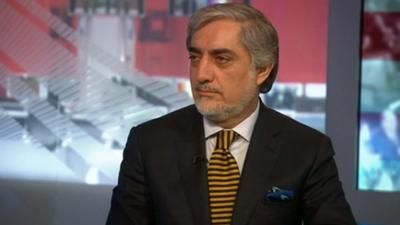 Afghan Chief Executive Abdullah Abdullah discusses the issues facing his country