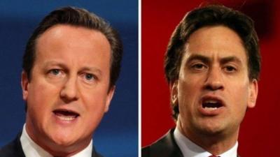 David Cameron and Ed Miliband