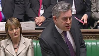 Archive of Gordon Brown at PMQs