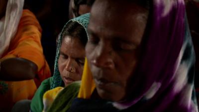 Christian's pray in India