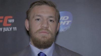 UFC world title challenger Conor McGregor