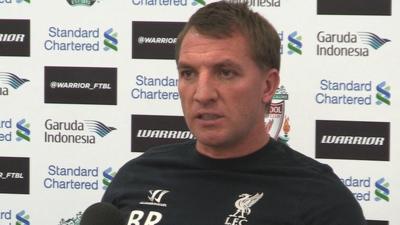 Liverpool manager Brendan Rodgers