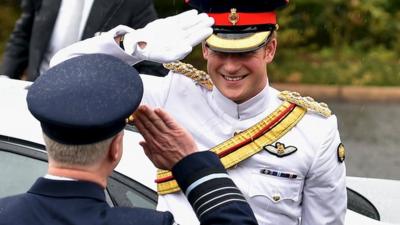 Prince Harry received a warm welcome when he arrived in Australia.