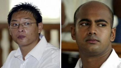 Andrew Chan and Myuran Sukumaran