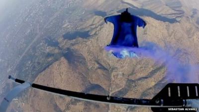 Wingsuit daredevil Sebastian Alvarez