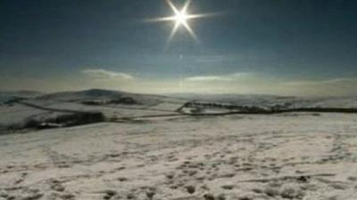 Pennine Way in the snow