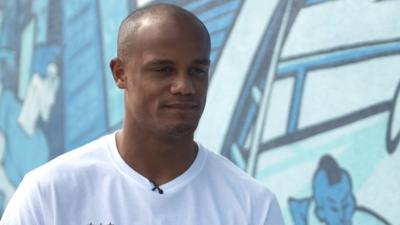 Manchester City captain Vincent Kompany