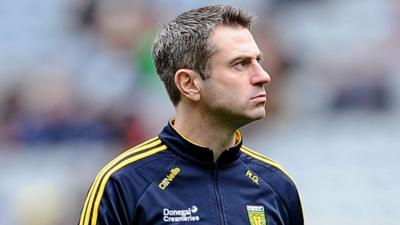 Donegal manager Rory Gallagher