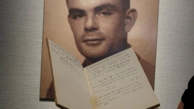 Alan Turing's notebook