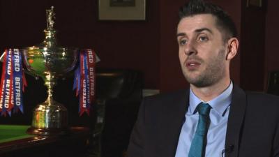 Defending champion Mark Selby