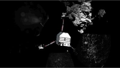 Representation of the Philae lander