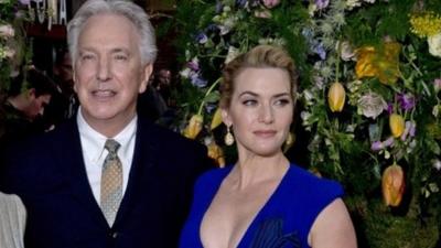 Alan Rickman and Kate Winslet