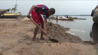 child in Sierra Leone