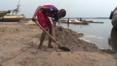 child in Sierra Leone