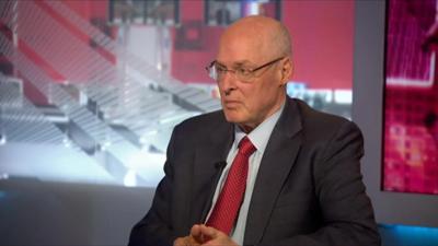 Hank Paulson speaks to the BBC