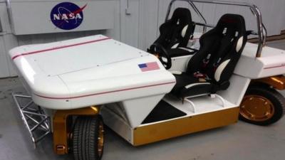 The Nasa car that can drive sideways