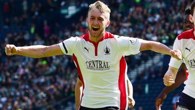 Falkirk forward Craig Sibbald