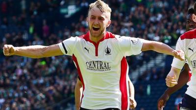 Falkirk forward Craig Sibbald