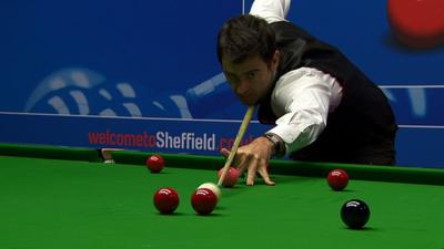 Ronnie O'Sullivan makes a blistering start to his World Snooker Championship first round match with Craig Steadman