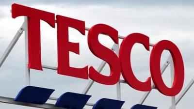 Tesco sign