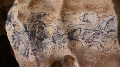 Cave drawings