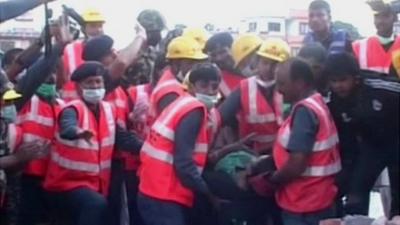 Woman rescued in Nepal