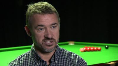 Seven-time world snooker champion Stephen Hendry