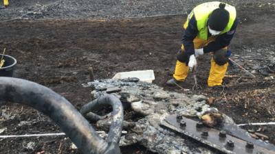 Search for remains in eastern Ukraine