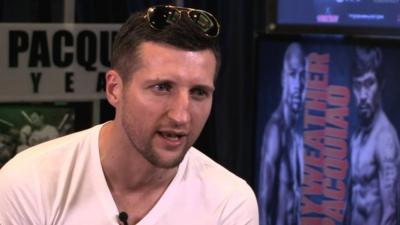 WBC World Super-middleweight champion Carl Froch