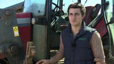 Carwyn James is a farmer from Pembrokeshire, Wales