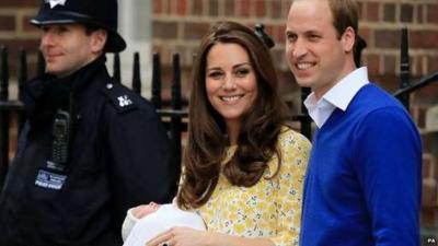 Prince William and Catherine welcome baby girl