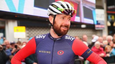 Bradley Wiggins at the 2015 Tour de Yorkshire