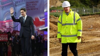 Ed Milband and David Cameron