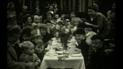 Staffordshire residents celebrate the end of the war