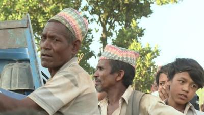 Nepali volunteers