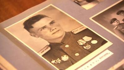 Photograph of Anatoly Muzhikov as a young soldier