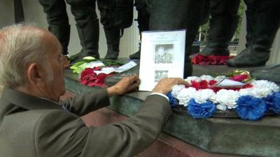 Michael McGrory visits the memorial to members of RAF Bomber Command in London