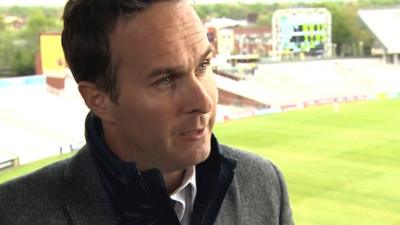 Former England captain Michael Vaughan