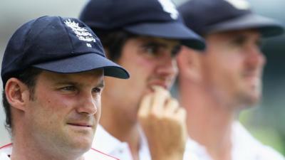 Andrew Strauss, Alastair Cook and Kevin Pietersen