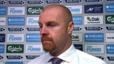 Sean Dyche's thoughts on 0-0 draw with Stoke