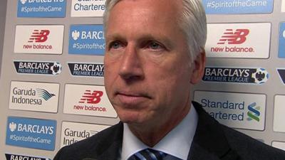 Crystal Palace manager Alan Pardew