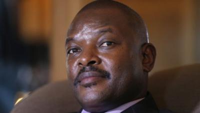 Burundi's President Pierre Nkurunziza