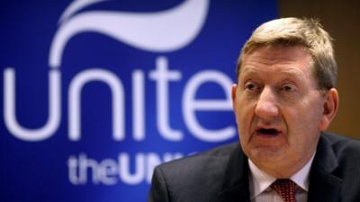 Unite general secretary Len McCluskey