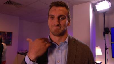 Wales' Sam Warburton