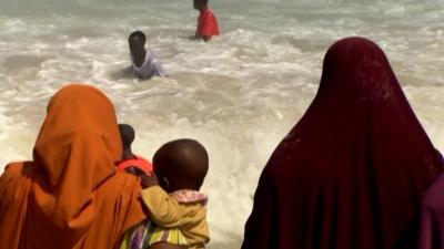 Mogadishu's Lido beach