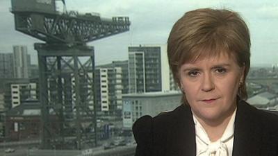 SNP leader Nicola Sturgeon