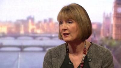 Acting Labour leader Harriet Harman