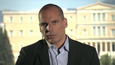 Greek Finance Minister Yanis Varoufakis