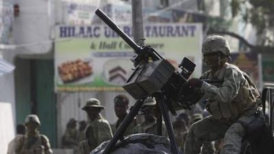 Somali soldier - file image